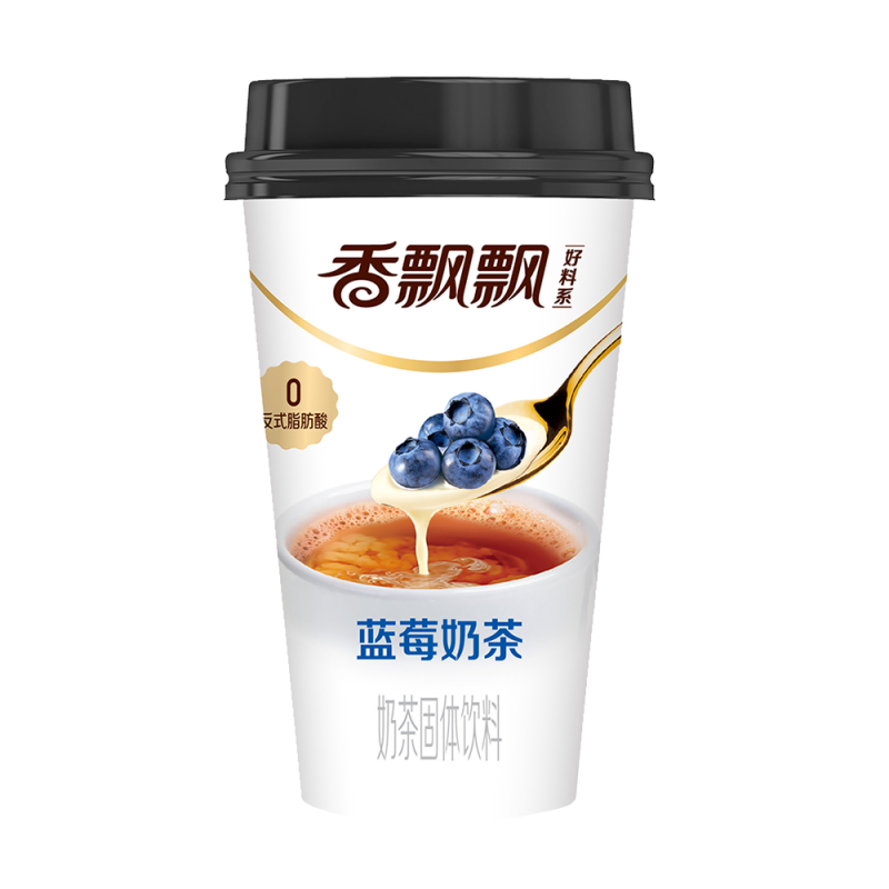 DJY打酱油香飘飘 全新口味 蓝莓奶茶 76g