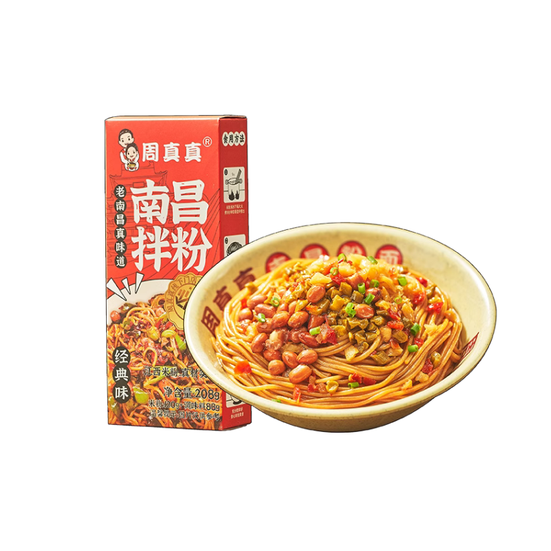 DJY打酱油周真真 南昌拌粉 经典口味 208g