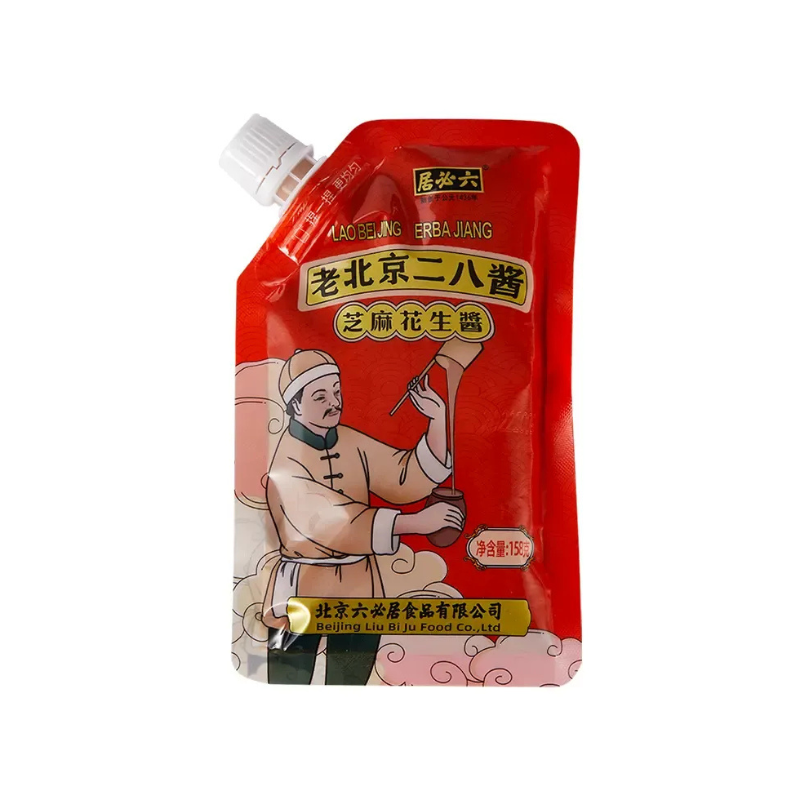 DJY打酱油六必居 芝麻花生酱 二八酱158g