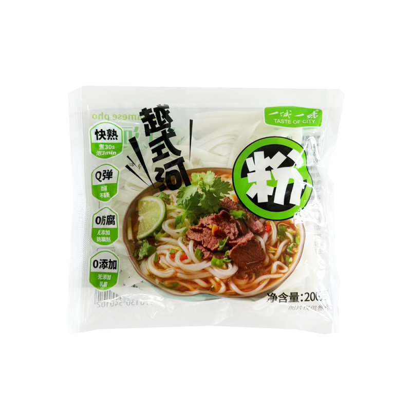 DJY打酱油一城一味 越式河粉 湿粉无调料 200g