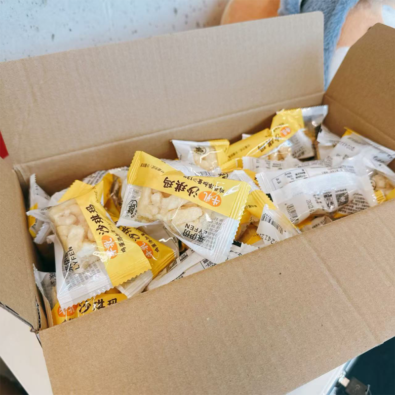 DJY打酱油来伊份 牛乳沙琪玛 700g