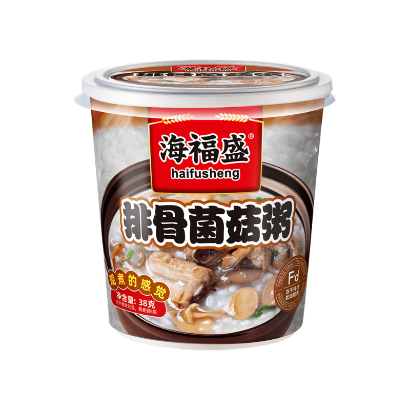 DJY打酱油海福盛 排骨菌菇粥 38g