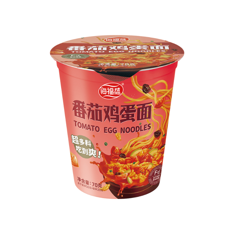DJY打酱油海福盛 番茄鸡蛋面 70g
