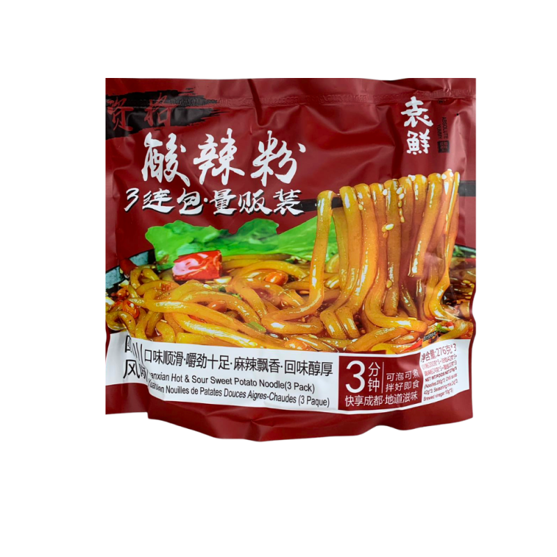 DJY打酱油袁鲜 酸辣粉3连包