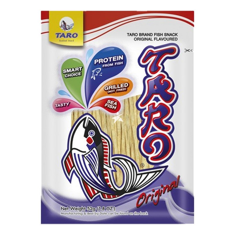 DJY打酱油泰国 TARO 鳕鱼丝 原味 52g