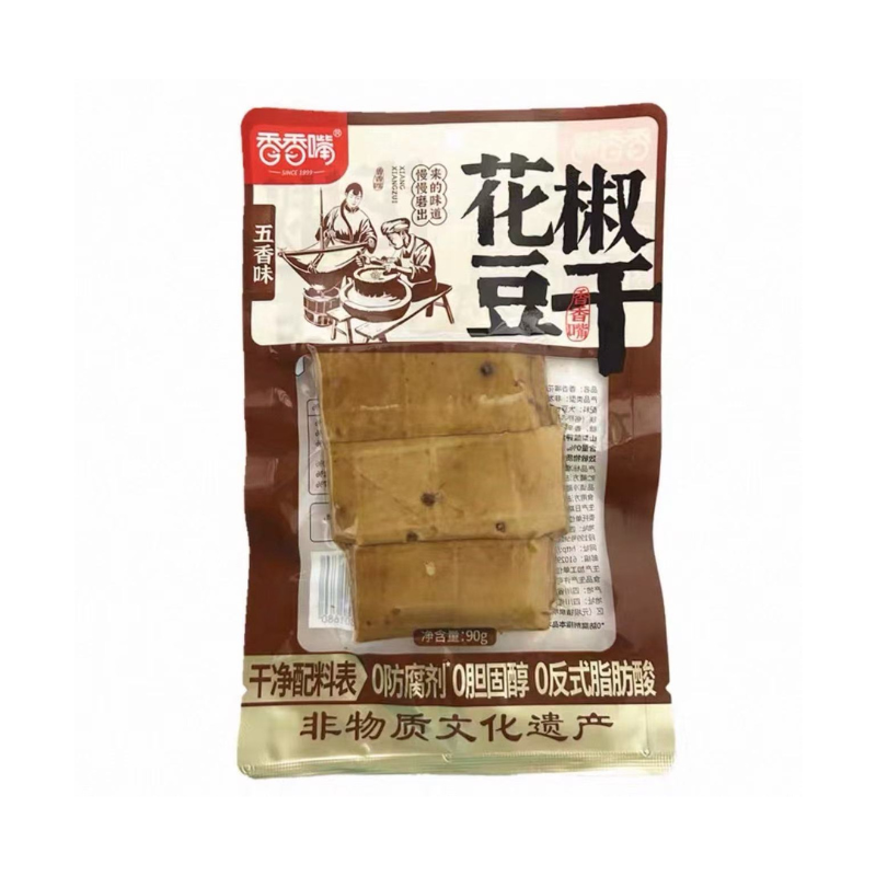 DJY打酱油香香嘴 花椒豆干五香味 90克