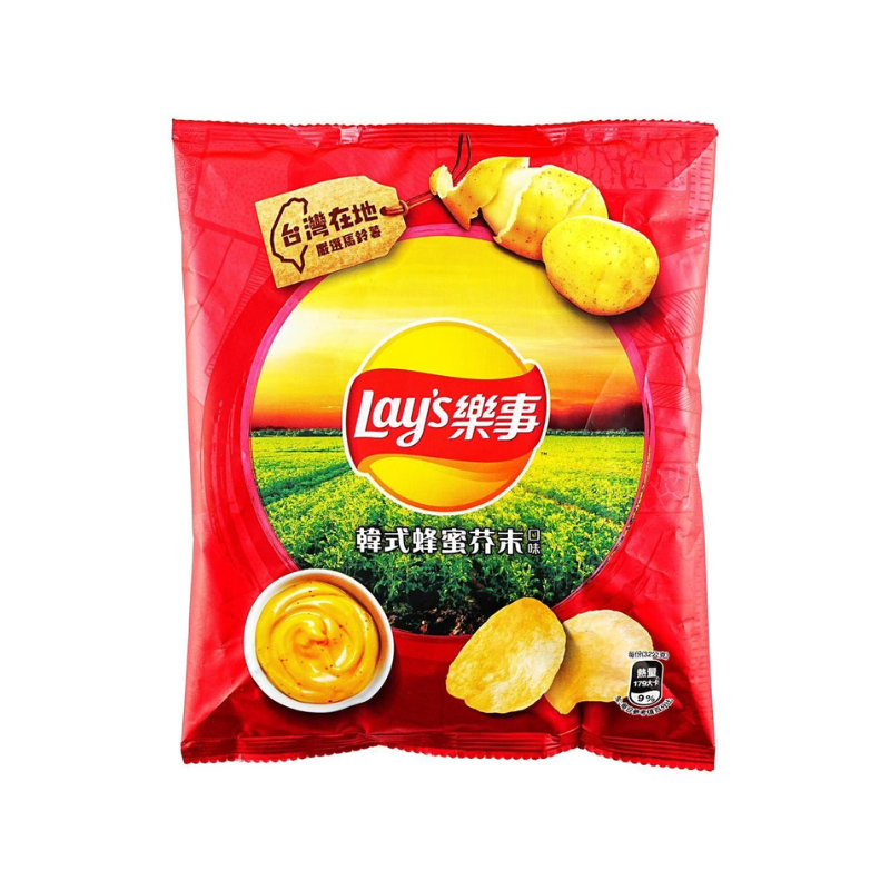 DJY打酱油乐事 韩式蜂蜜芥末薯片 59.5 g
