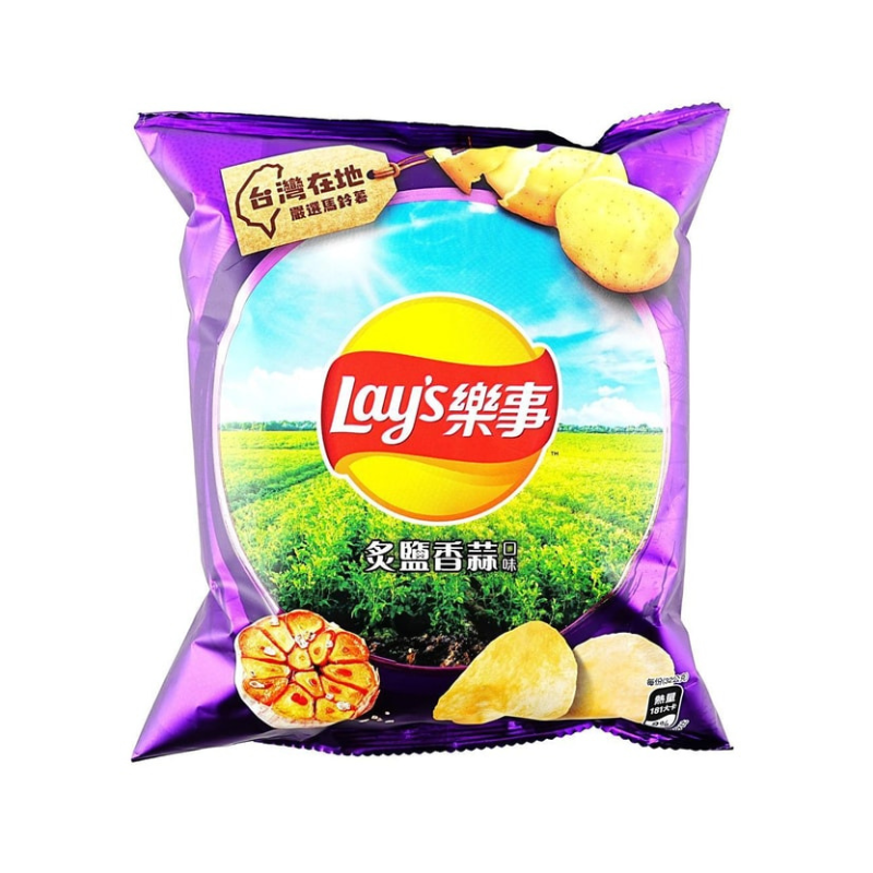 DJY打酱油乐事 炙盐香蒜薯片 59.5 g