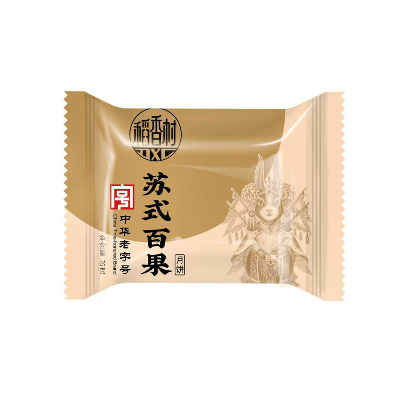 DJY打酱油稻香村 苏式百果月饼 75g