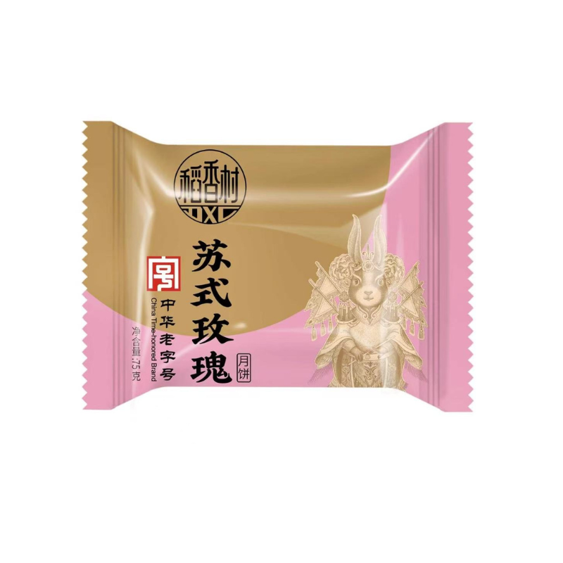 DJY打酱油稻香村 苏式玫瑰月饼 75g