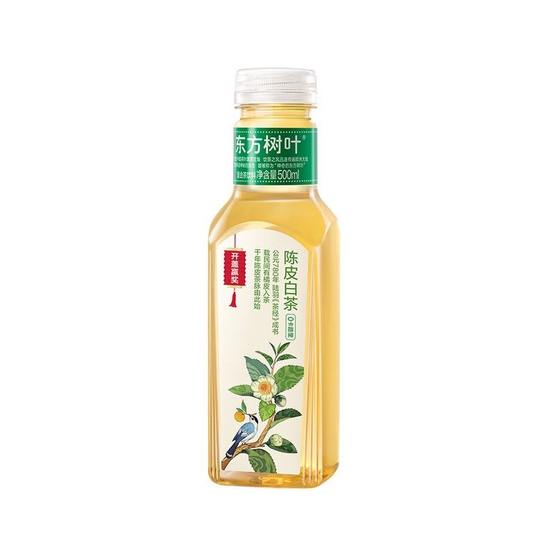 DJY打酱油东方树叶 陈皮白茶 500ml