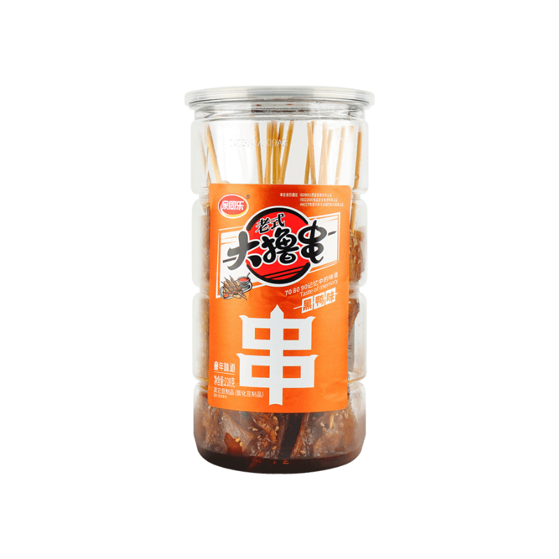 DJY打酱油余同乐 大撸串 桶装 黑鸭味 228g