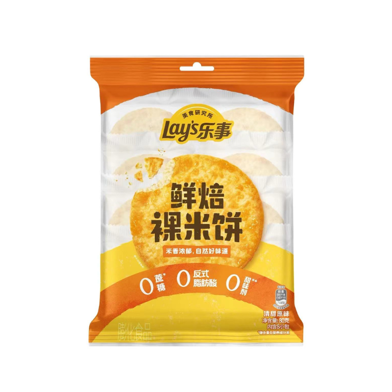 DJY打酱油乐事 裸米饼 80g