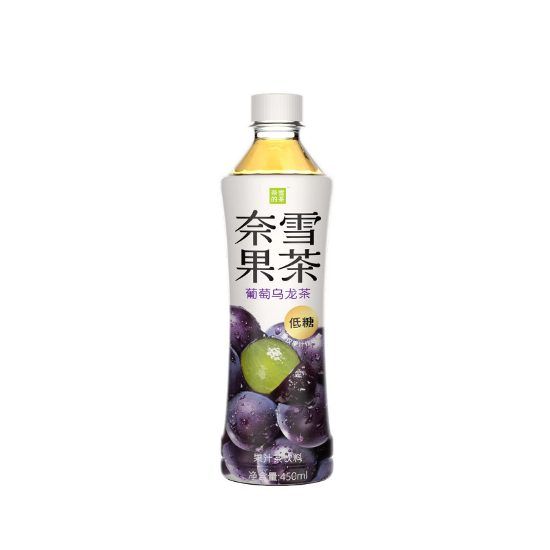 DJY打酱油奈雪 葡萄乌龙茶果汁茶饮料 450ml