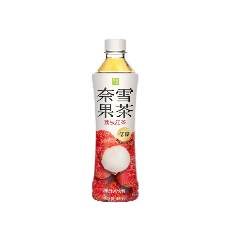 DJY打酱油奈雪 果汁茶荔枝红茶 450ml