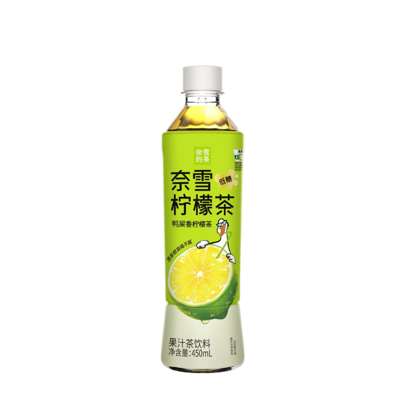DJY打酱油奈雪 柠檬茶鸭屎香柠檬茶果汁茶饮料 450ml