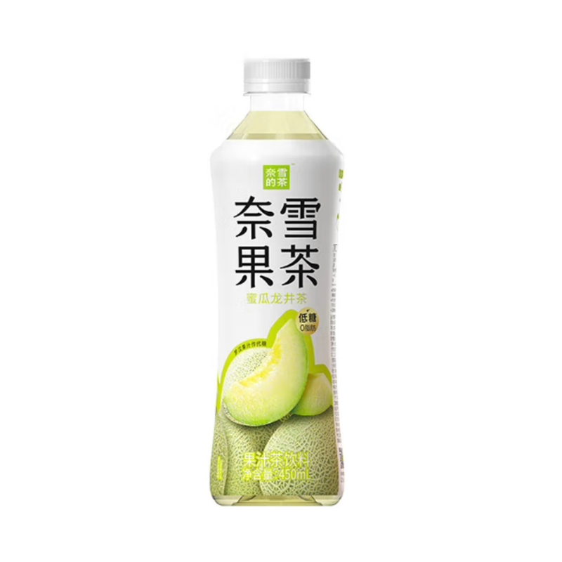 DJY打酱油奈雪 果汁茶蜜瓜龙井茶 450ml