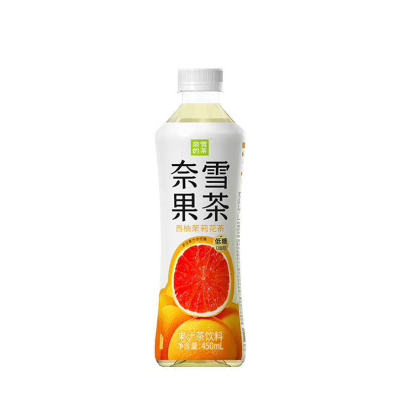 DJY打酱油奈雪 西柚茉莉花茶 450ml