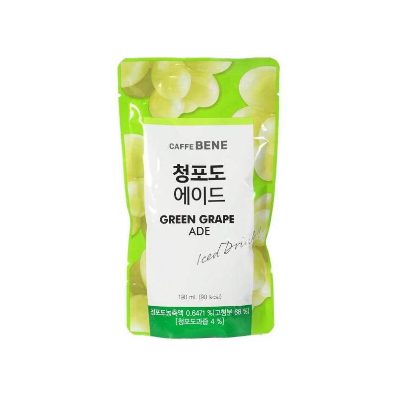 DJY打酱油Caffe Bene 冰茶葡萄味 190ml