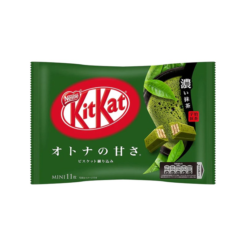 DJY打酱油雀巢 Kitkat Mini 抹茶味 124g