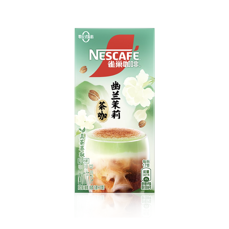 DJY打酱油雀巢咖啡 特调系列幽兰茉莉咖啡类固体饮料 5*19g