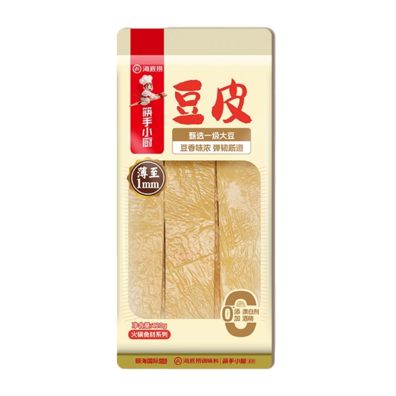 DJY打酱油海底捞 豆皮 120g