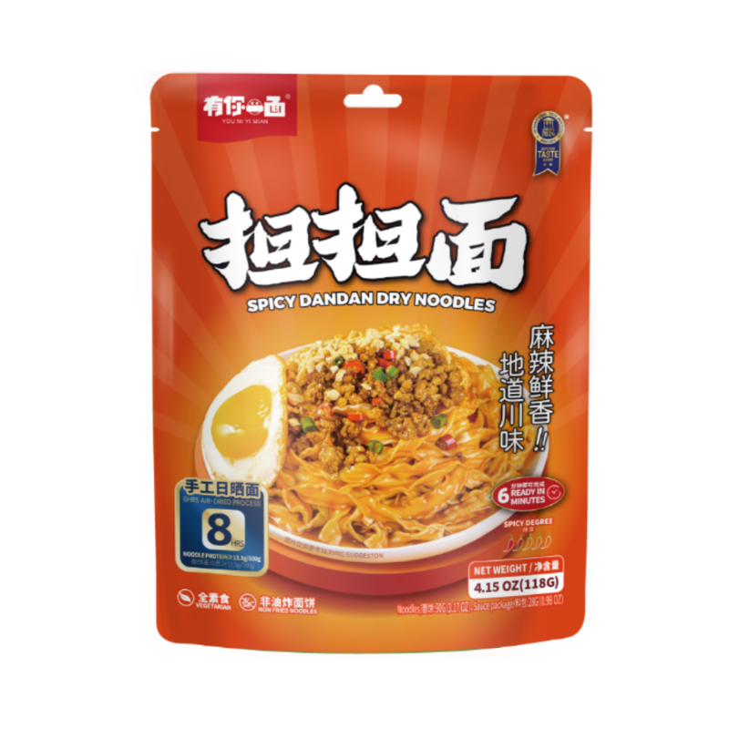 DJY打酱油有你一面 担担面 118g