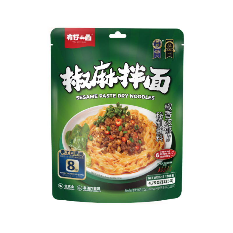 DJY打酱油有你一面 椒麻拌面 135g