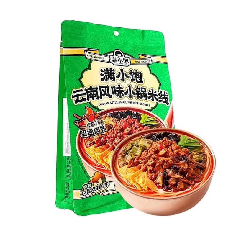 DJY打酱油满小饱 云南风味小锅米线 287.4g