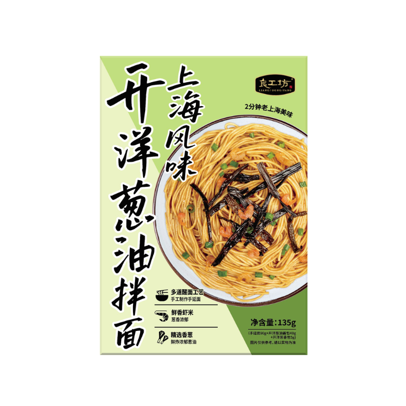 DJY打酱油良工坊 上海风味葱油拌面 135g