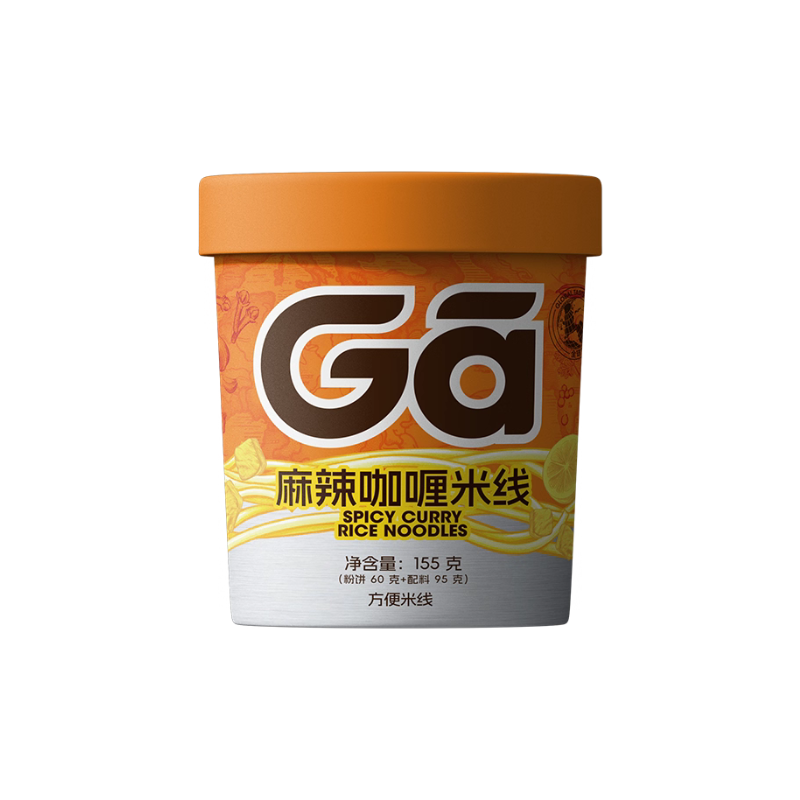 DJY打酱油食族人 麻辣咖喱米线 155g
