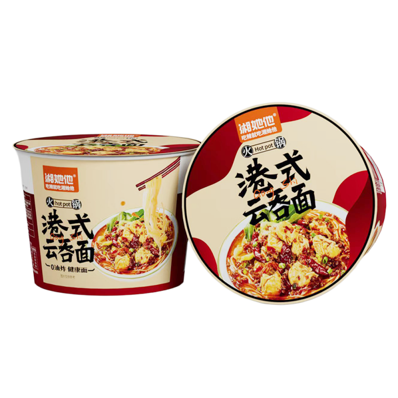 DJY打酱油湘她他 港式云吞面 火锅味 147g