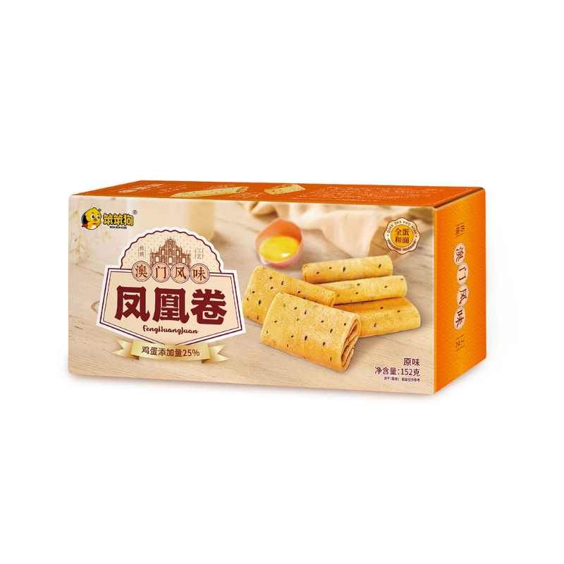 DJY打酱油笨笨狗 凤凰卷原味 152g