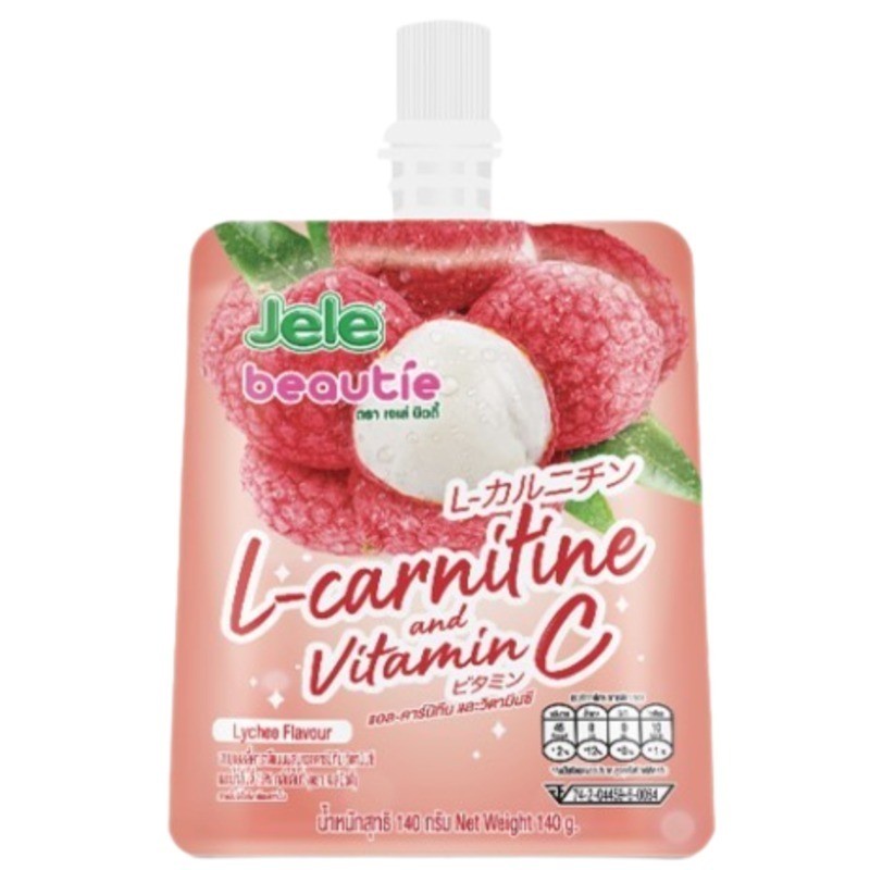 DJY打酱油Jele Beautie 维C果冻 荔枝味 140g*3
