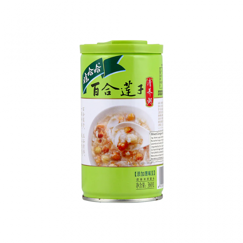 DJY打酱油娃哈哈 百合莲子粥 360g