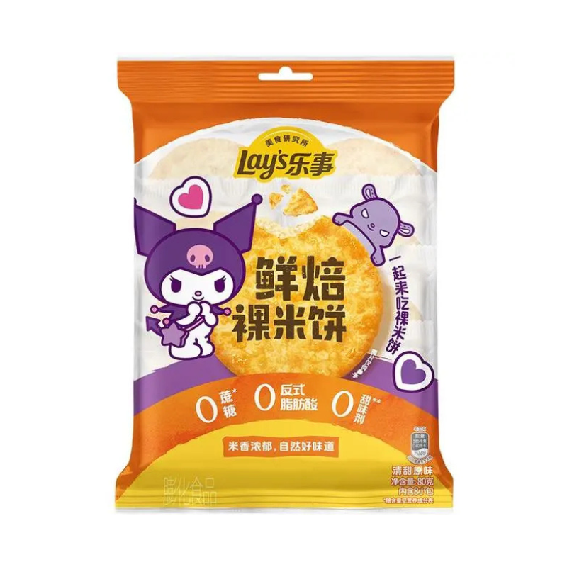 DJY打酱油乐事 裸米饼 80g