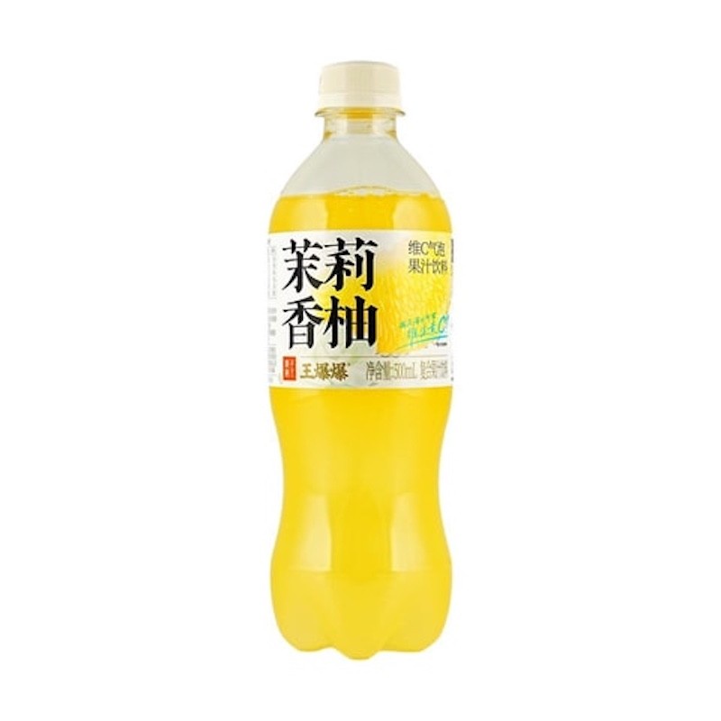 DJY打酱油果子熟了 茉莉香柚维C气泡果汁饮料 500ml
