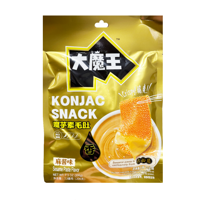 DJY打酱油盐津铺子 素毛肚 麻酱味 206g