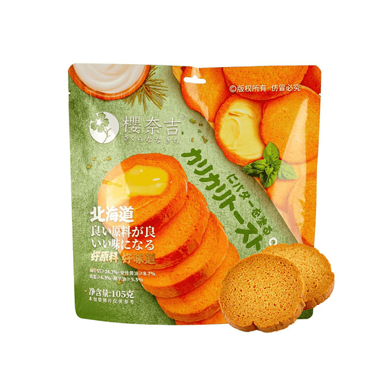 DJY打酱油超友味 黄油吐司脆 椰奶味 105g