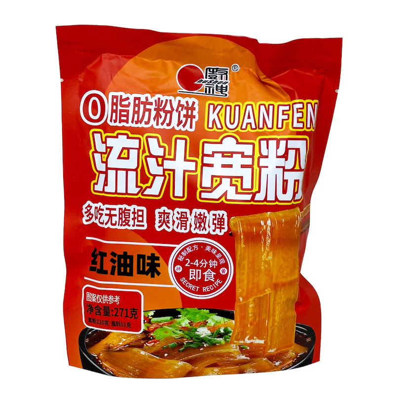DJY打酱油厨神 流汁大宽粉 红油 271g