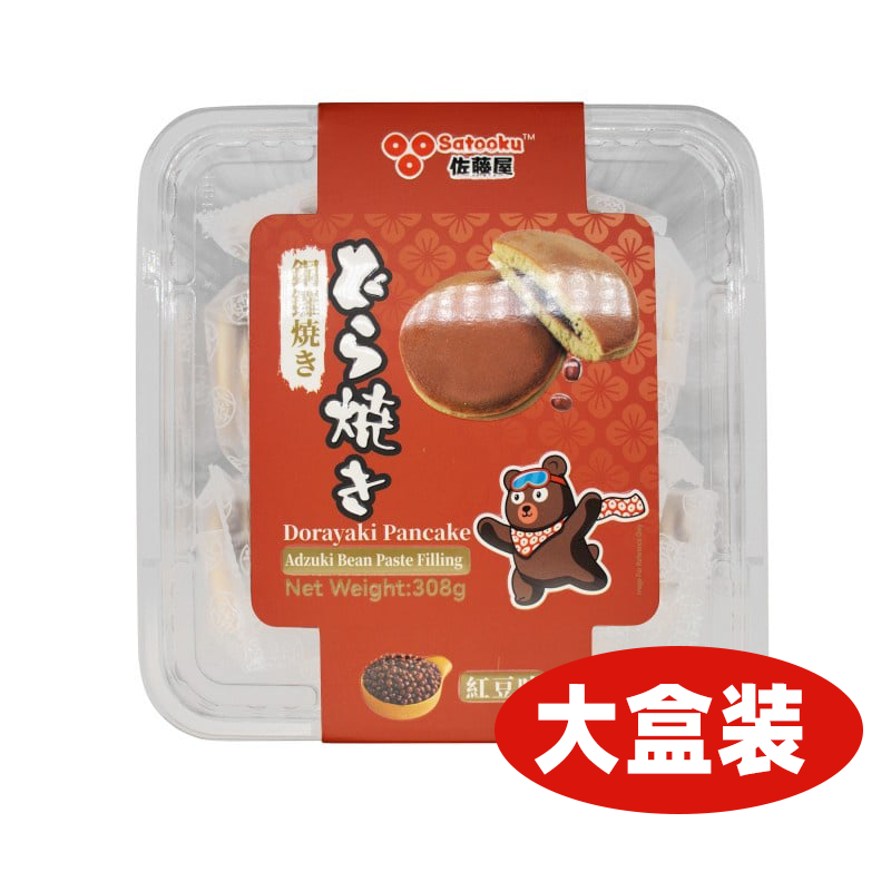 DJY打酱油佐藤屋 铜锣烧 红豆味 308g
