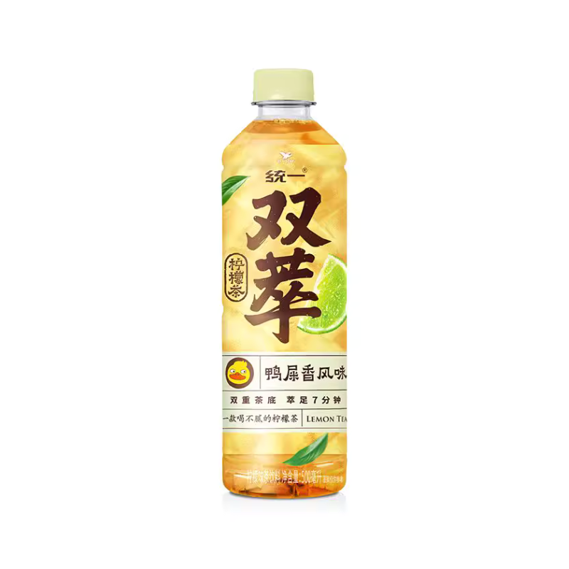 DJY打酱油统一 双萃柠檬茶 500ml