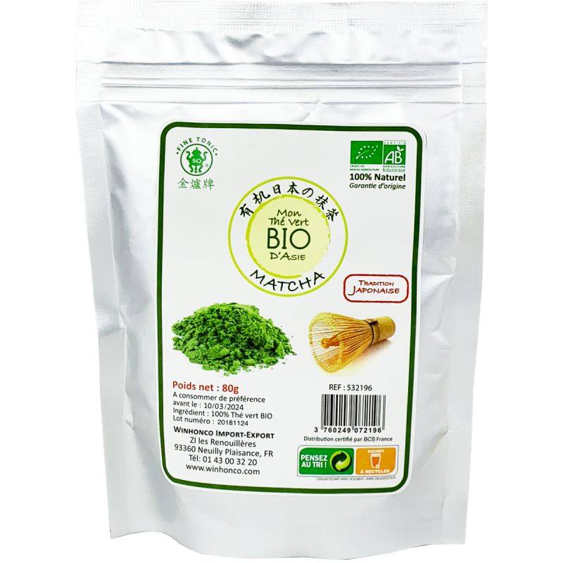 DJY打酱油金爐牌 有机 日本抹茶 80g