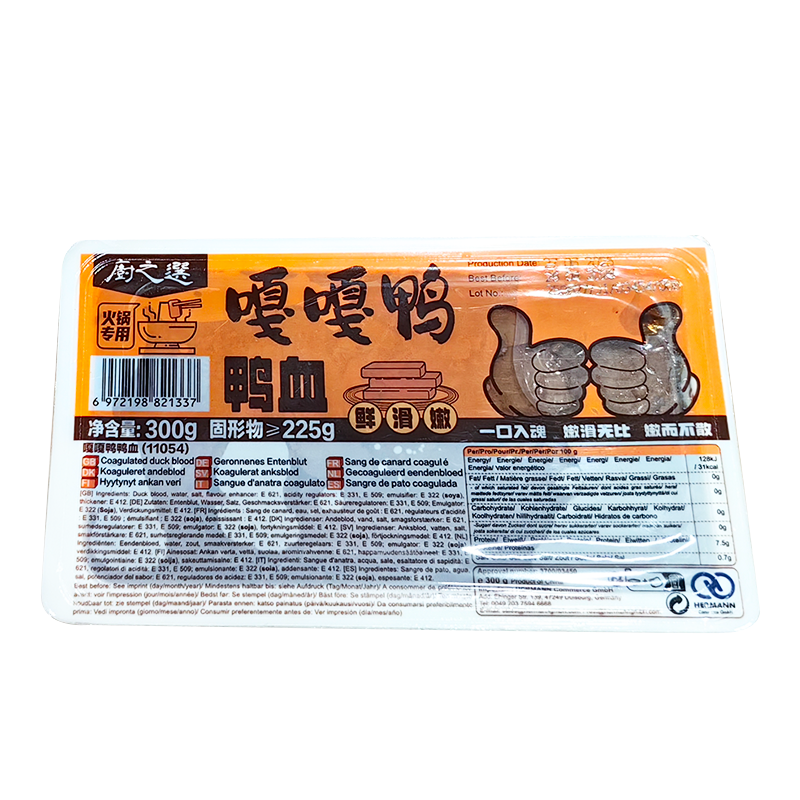 DJY打酱油嘎嘎鸭 鸭血 300g