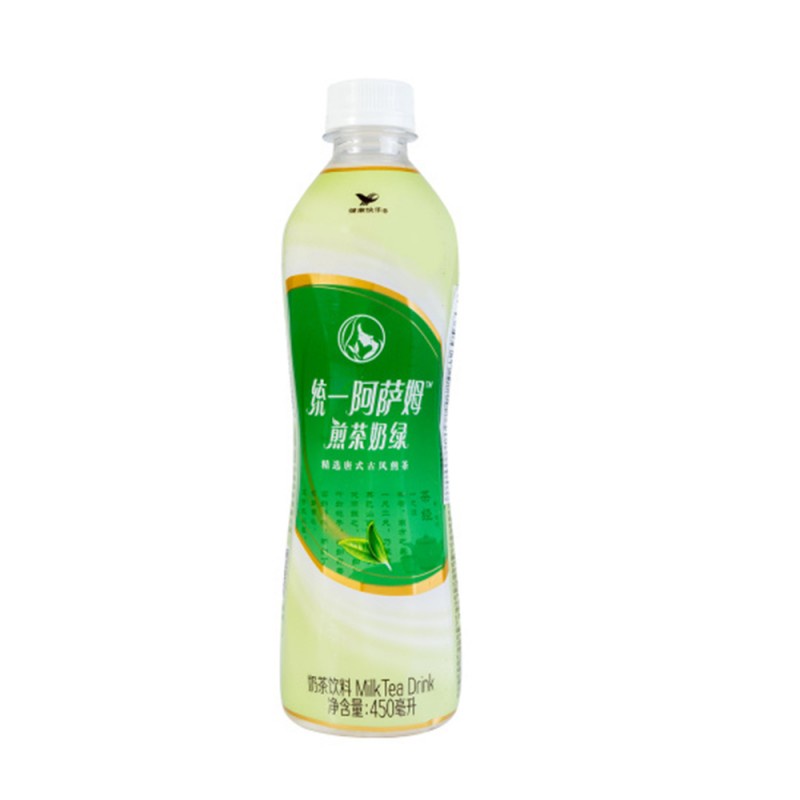 DJY打酱油统一 阿萨姆 煎茶奶绿 450ml
