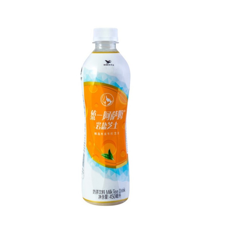 DJY打酱油统一 阿萨姆 岩盐芝士奶茶 450ml