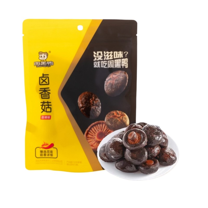 DJY打酱油周黑鸭 卤香菇 128g