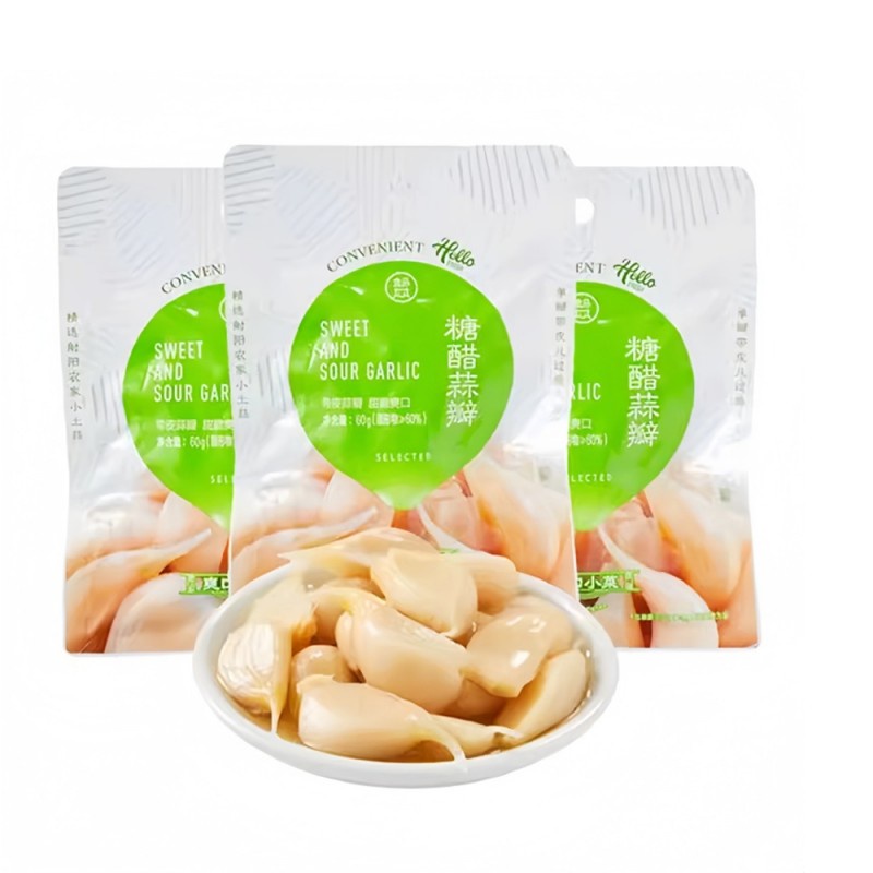 DJY打酱油盒马 糖醋蒜瓣 60g*3