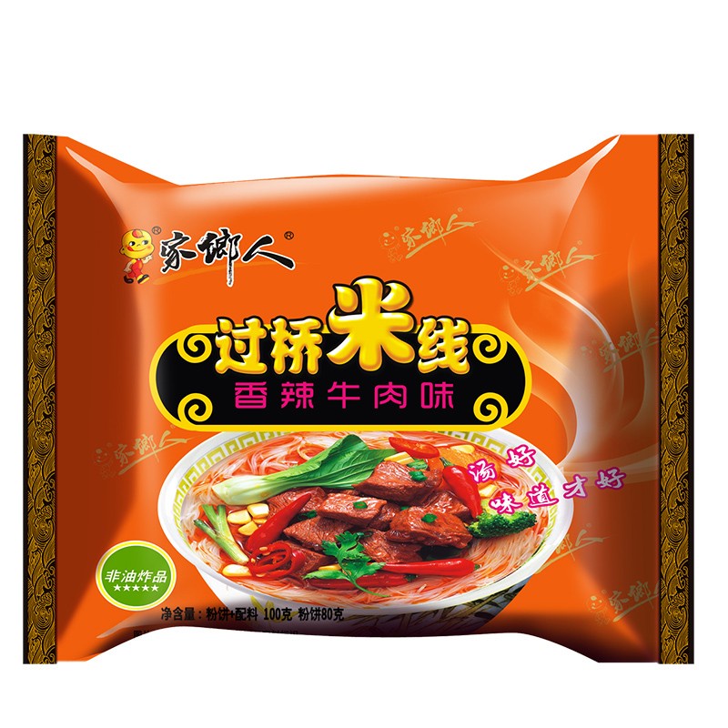 DJY打酱油家乡人 过桥米线香辣牛肉味袋装 100g