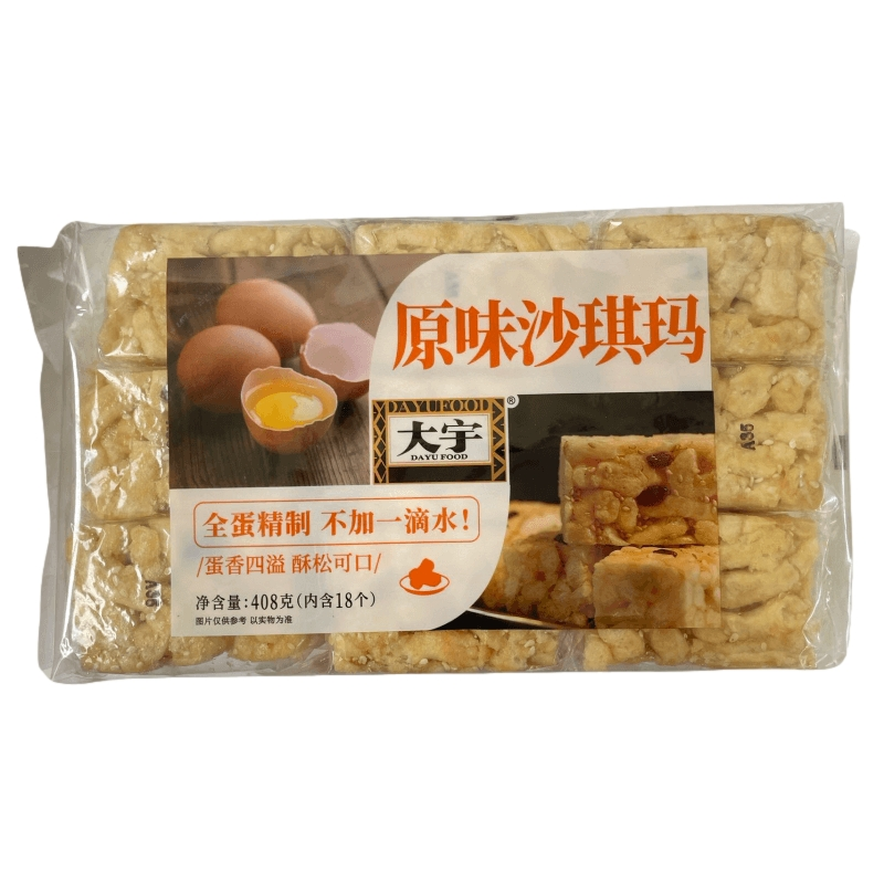 DJY打酱油大宇 鸡蛋沙琪玛 408g